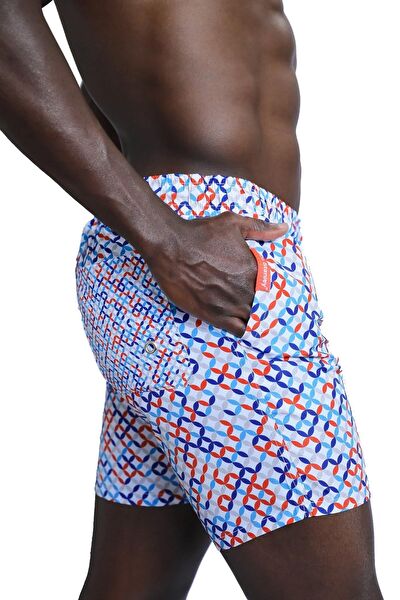 Enzo Stanley Erkek Deniz Şortu, Mayo