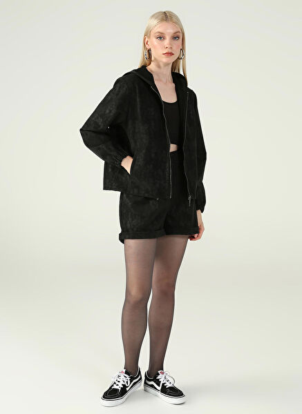 Black On Black Kadın Şort, Bermuda, Kapri