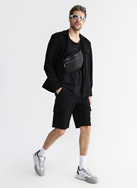 Black On Black Erkek Şort, Bermuda, Kapri