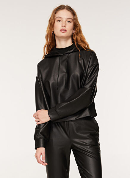 Black On Black Kadın Sweatshirt