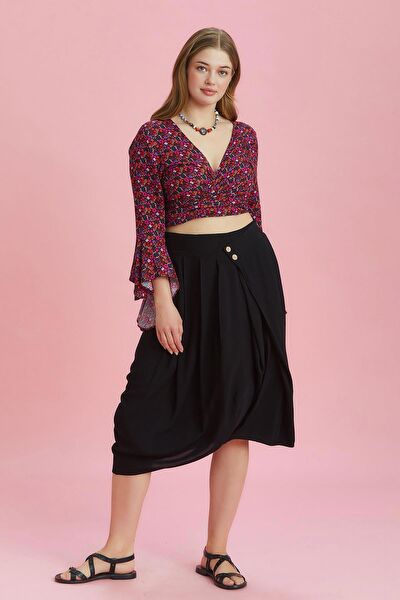 Los Banditos Büyük Beden Etek