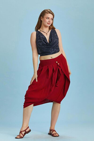 Los Banditos Büyük Beden Etek