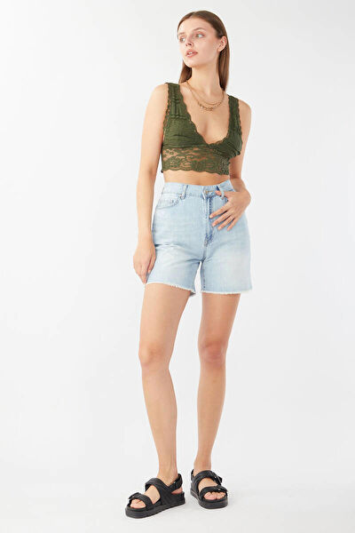 Banny Jeans Kadın Şort, Bermuda, Kapri