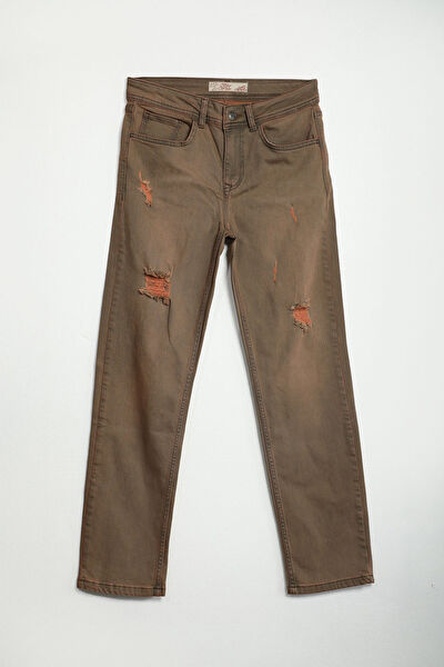 Blue White Kadın Jeans