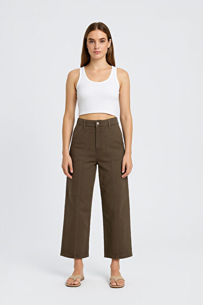 Blue White Kadın Jeans