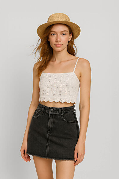 Blue White Kadın Etek