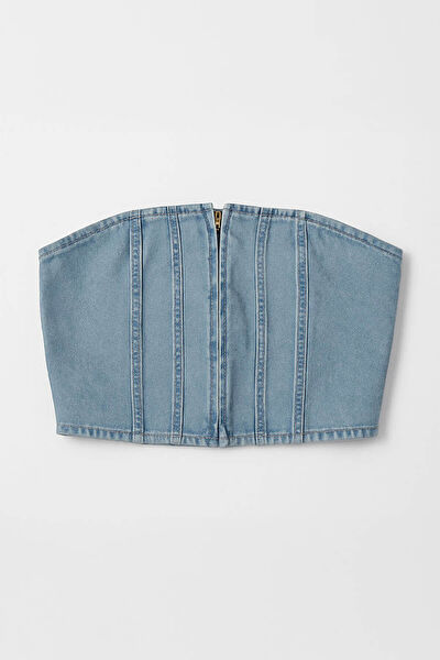 Blue White Büstiyer