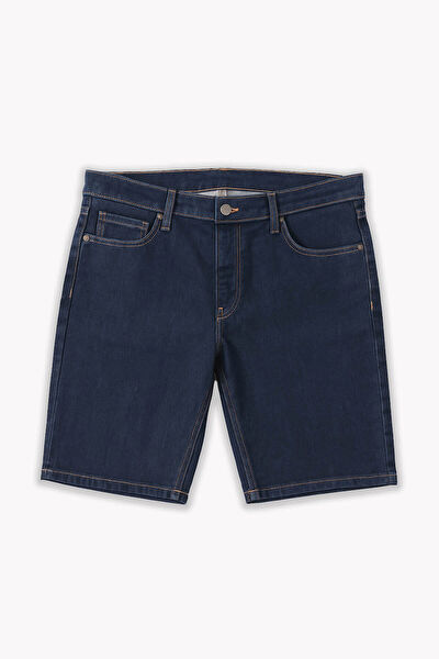 Blue White Erkek Şort, Bermuda, Kapri