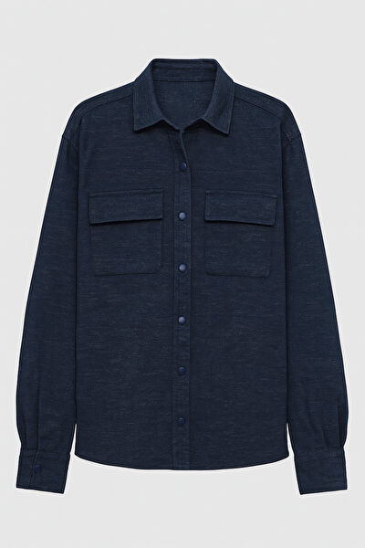 Blue White Erkek Gömlek