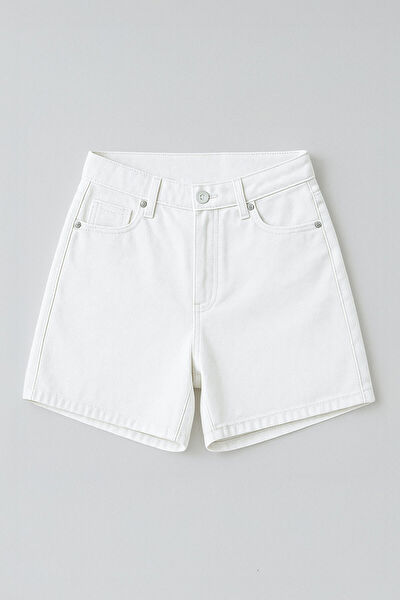 Blue White Kadın Şort, Bermuda, Kapri