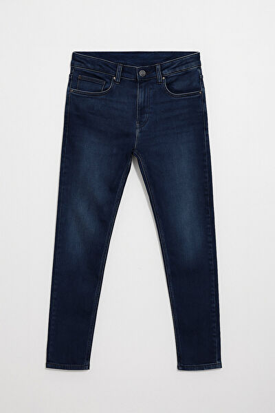 Blue White Kadın Jeans