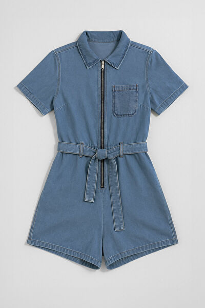 Blue White Kadın Şort, Bermuda, Kapri