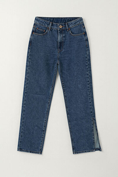 Blue White Kadın Jeans