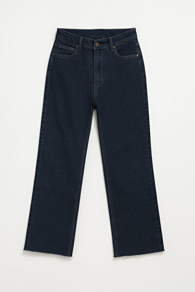 Blue White Kadın Jeans