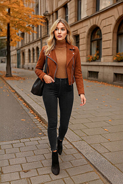 Blue White Kadın Jeans