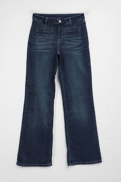 Blue White Kadın Jeans