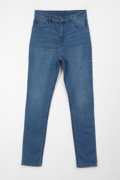 Blue White Kadın Jeans