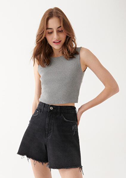 Mavi Kadın Şort, Bermuda, Kapri