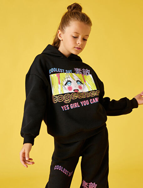 Koton Kız Çocuk Sweatshirt