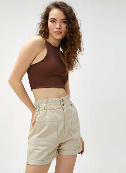 Koton Kadın Şort, Bermuda, Kapri
