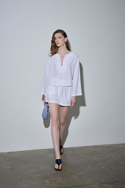 Suud Collection Kadın Şort, Bermuda, Kapri