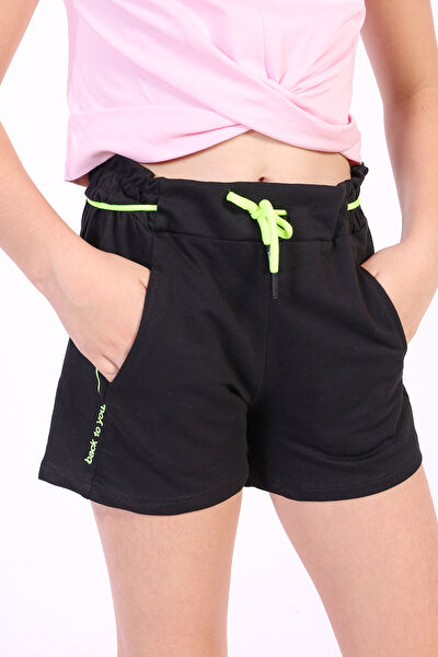 Toontoy Kids Kız Çocuk Şort, Bermuda, Kapri