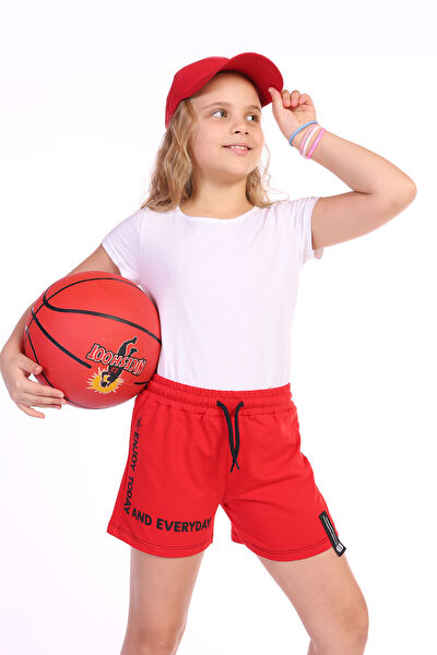 Toontoy Kids Kız Çocuk Şort, Bermuda, Kapri