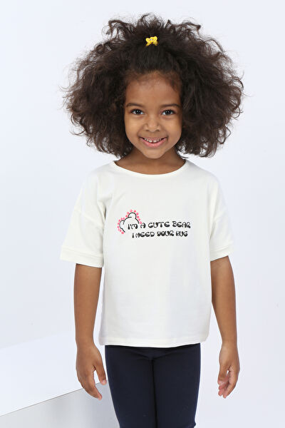 Toontoy Kids Kız Çocuk Tişört