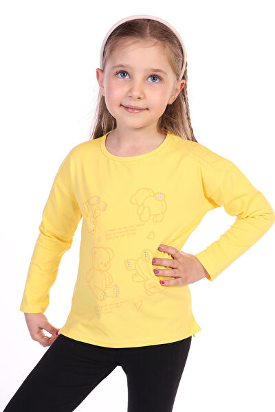 Toontoy Kids Kız Çocuk Tişört