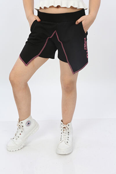 Toontoy Kids Kız Çocuk Şort, Bermuda, Kapri