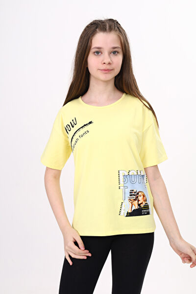 Toontoy Kids Kız Çocuk Tişört