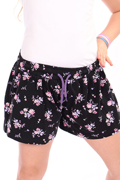 Toontoy Kids Kız Çocuk Şort, Bermuda, Kapri