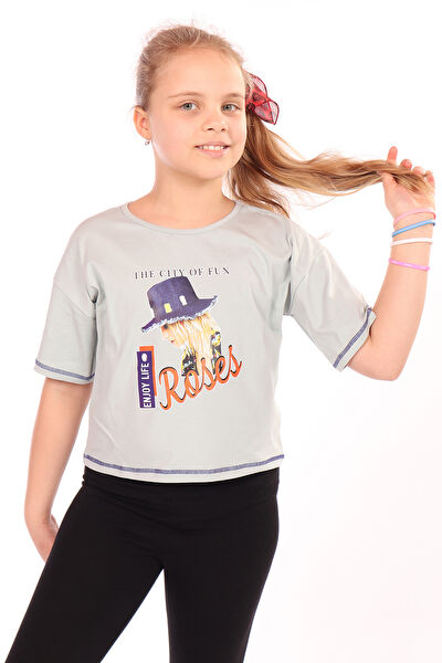 Toontoy Kids Kız Çocuk Tişört