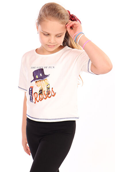 Toontoy Kids Kız Çocuk Tişört