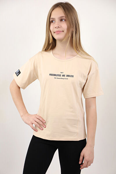 Toontoy Kids Kız Çocuk Tişört