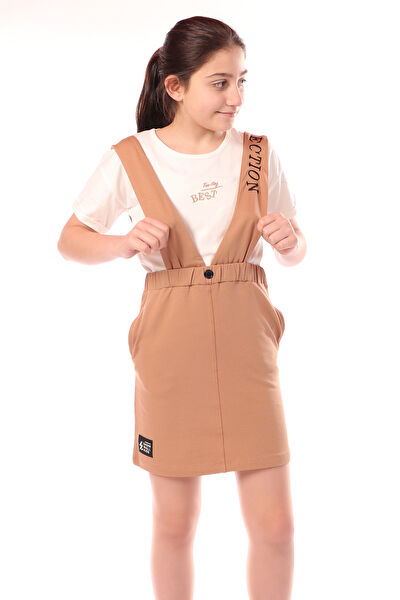 Toontoy Kids Kız Çocuk Salopet