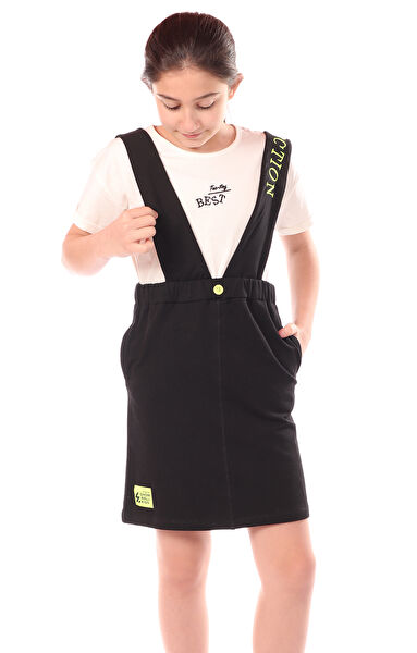 Toontoy Kids Kız Çocuk Salopet