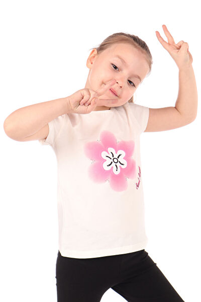 Toontoy Kids Kız Çocuk Tişört