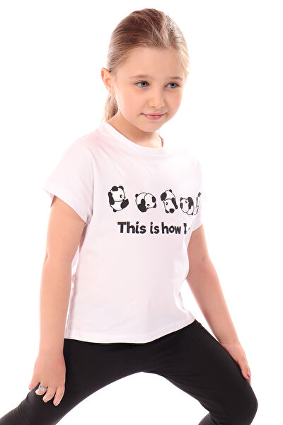Toontoy Kids Kız Çocuk Tişört