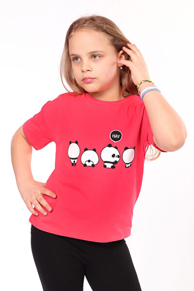 Toontoy Kids Kız Çocuk Tişört