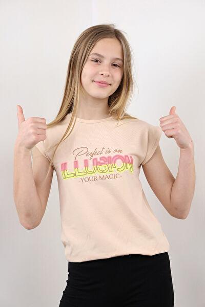 Toontoy Kids Kız Çocuk Tişört