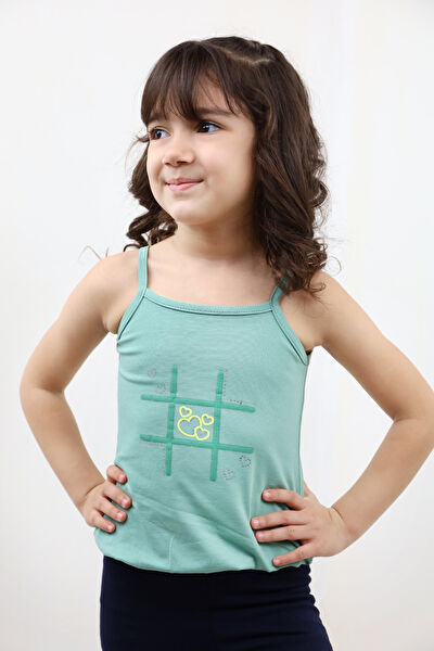 Toontoy Kids Kız Çocuk Atlet, Fanila