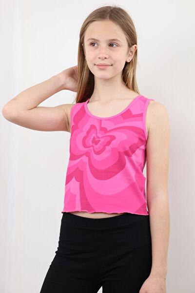 Toontoy Kids Kız Çocuk Atlet, Fanila