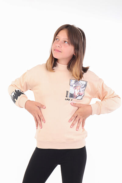 Toontoy Kids Kız Çocuk Sweatshirt