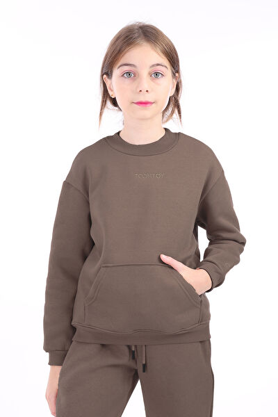 Toontoy Kids Kız Çocuk Sweatshirt