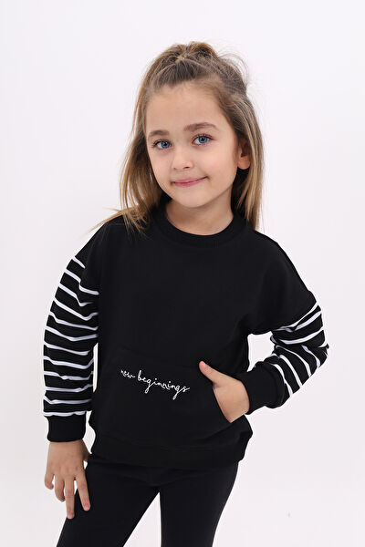 Toontoy Kids Kız Çocuk Sweatshirt