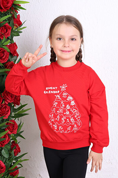 Toontoy Kids Kız Çocuk Sweatshirt