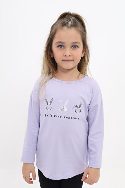 Toontoy Kids Kız Çocuk Tişört