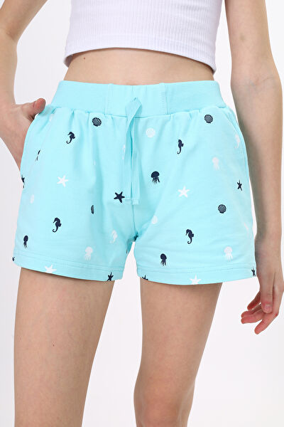 Toontoy Kids Kız Çocuk Şort, Bermuda, Kapri