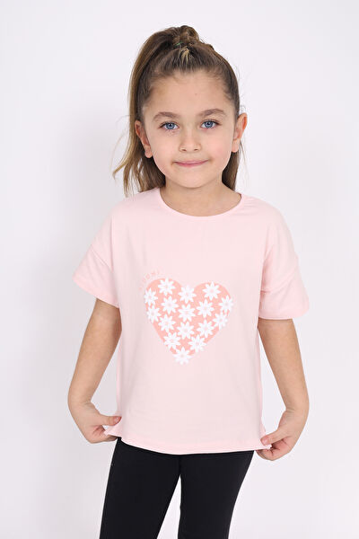 Toontoy Kids Kız Çocuk Tişört